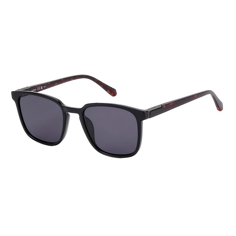 OCULOS DE SOL FOSSIL MASCULINO 2165/G/S 20824080755IR TAM 55 18 145 C/ESTOJO PRETO CINZA