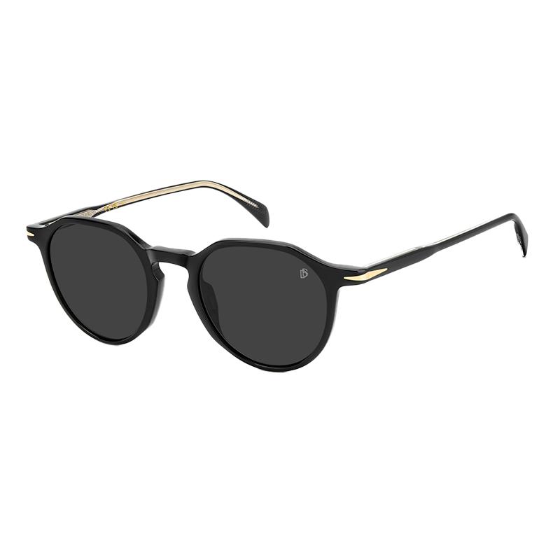 OCULOS DE SOL DAVID BECKHAM MASCULINO 1217/S 20854280750IR TAM 50 22 145 C/ESTOJO PRETO CINZA