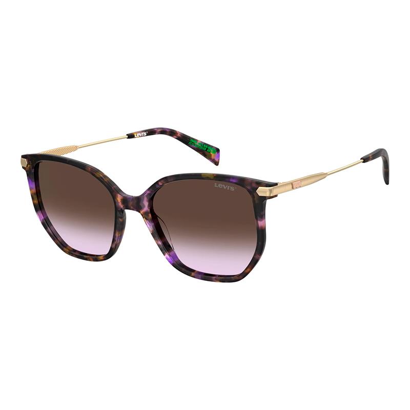 OCULOS DE SOL LEVIS MASCULINO 5094/S 208528DEX54QR TAM 54 19 145 C/ESTOJO MARROM