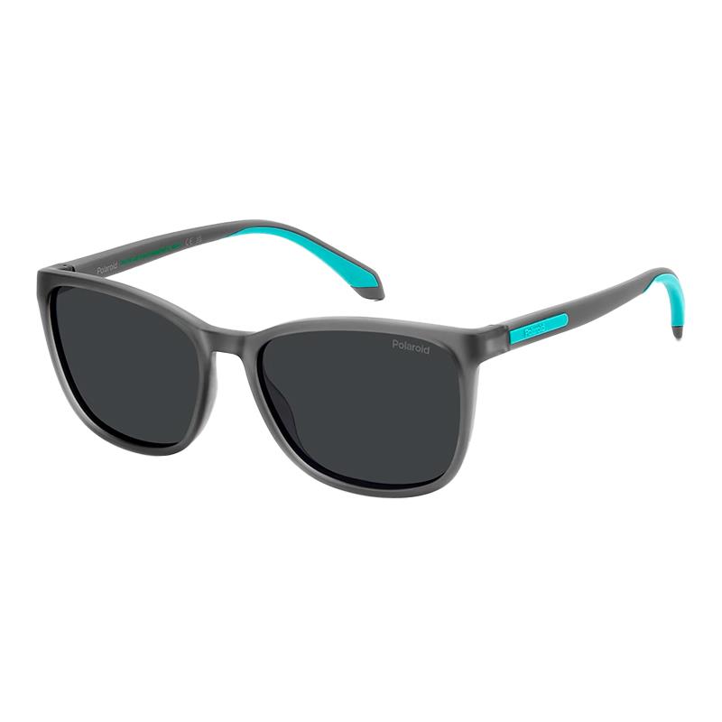 OCULOS DE SOL POLAROID MASCULINO 2169/S/X 208685RIW56M9 TAM 56 18 145 C/ESTOJO PRETO AZUL