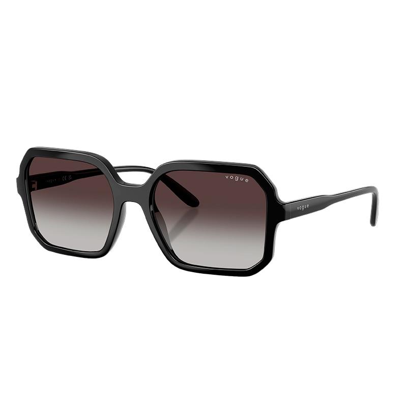 OCULOS DE SOL VOGUE UNISSEX 0VO5696S W44/8G TAM 55 18 140 PRETO CINZA DEGRADE