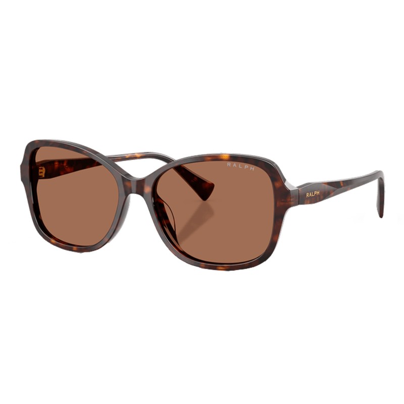 OCULOS DE SOL RALPH LAUREN FEMININO 0RA5351U 500373 TAM 57 16 145 C/ESTOJO HAVANA ESCURO / LENTES MARROM