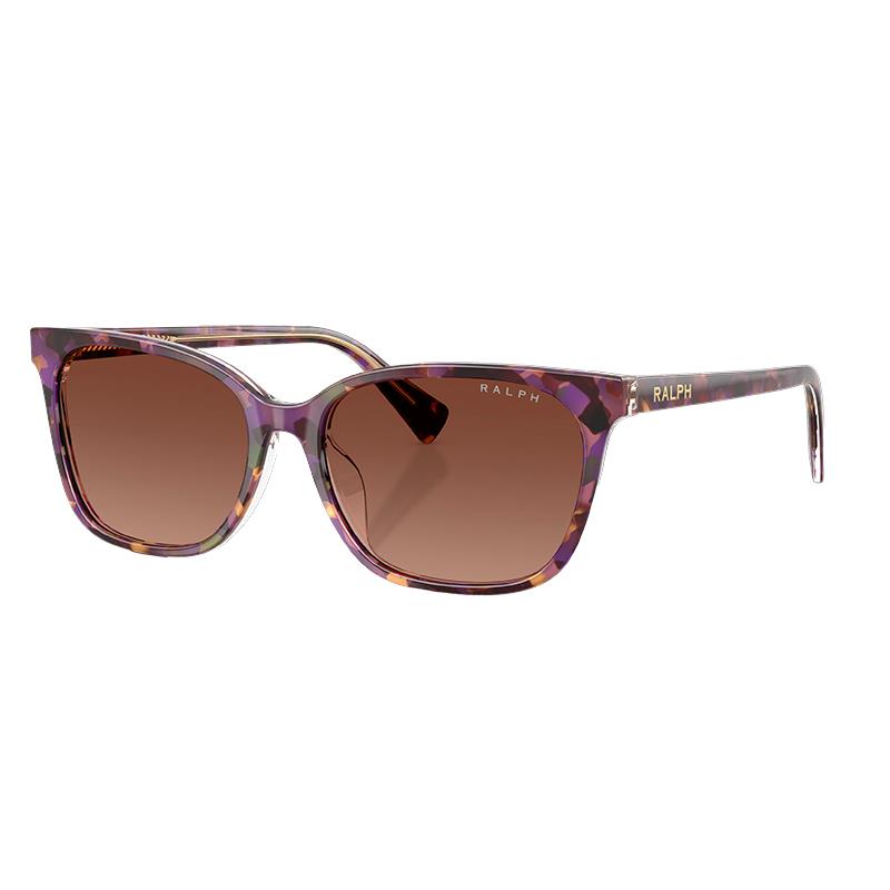 OCULOS DE SOL RALPH LAUREN FEMININO 0RA5348U 6303T5 TAM 56 16 145 C/ESTOJO VIOLETA HAVANA