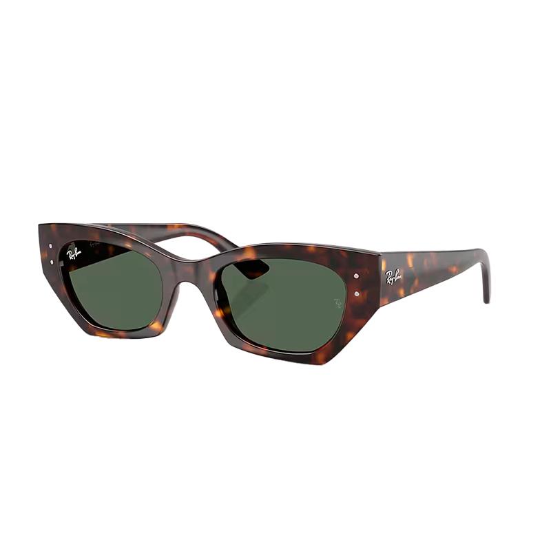 OCULOS DE SOL RAYBAN UNISSEX 0RB4430 13597/149 TAM 49 22 145 C/ESTOJO HAVANA / LENTES MARROM DEGRADE