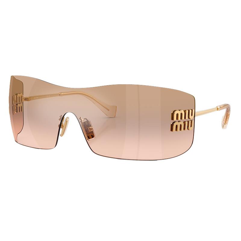 OCULOS DE SOL MIU MIU FEMININO 0MU B53S 5AK/20P TAM 44 20 135 DOURADO