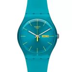 RELOGIO SWATCH TURQUOISE REBEL SUOL700 UNISEX AZUL