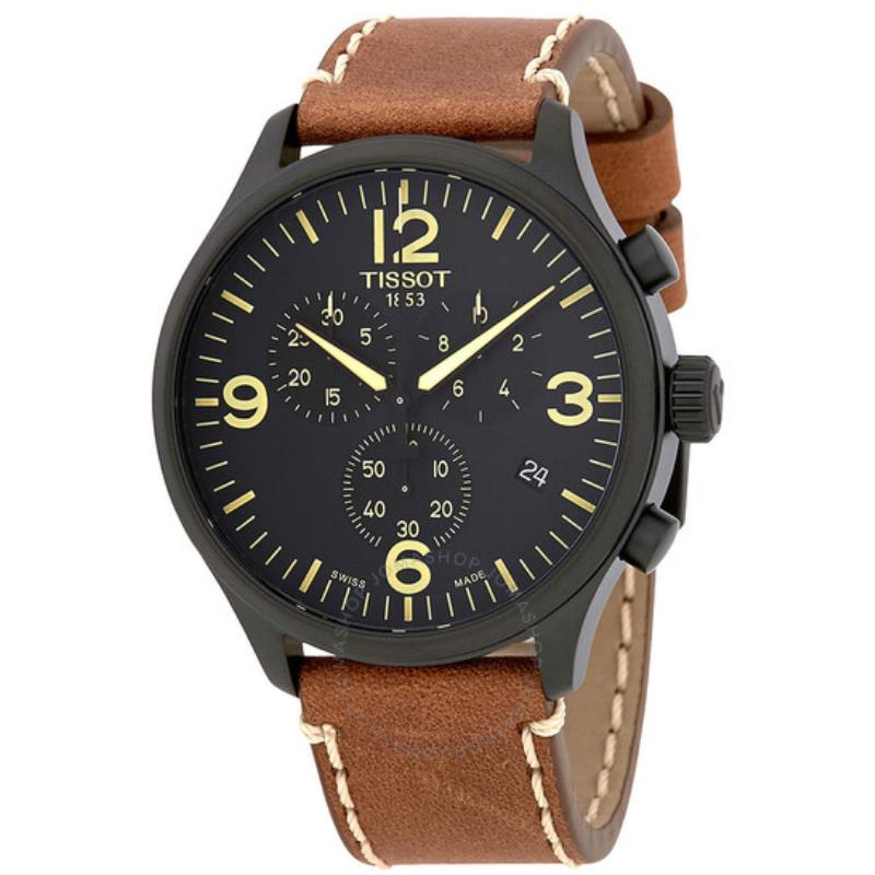 RELOGIO TISSOT TSPORT CHRONO XL T1166173605700 MASC PRETO