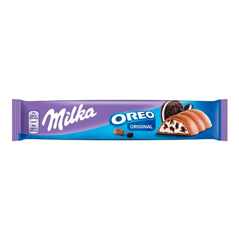 CHOCOLATE BARRA MILKA RECHEADO OREO SINGLE 37G