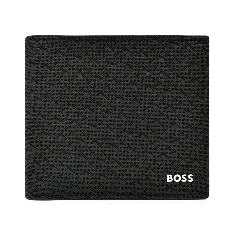 CARTEIRA MASCULINA ADULTA HUGO BOSS DAXTERMP4CC COIN 10280087 01 TAM UNICO BLACK
