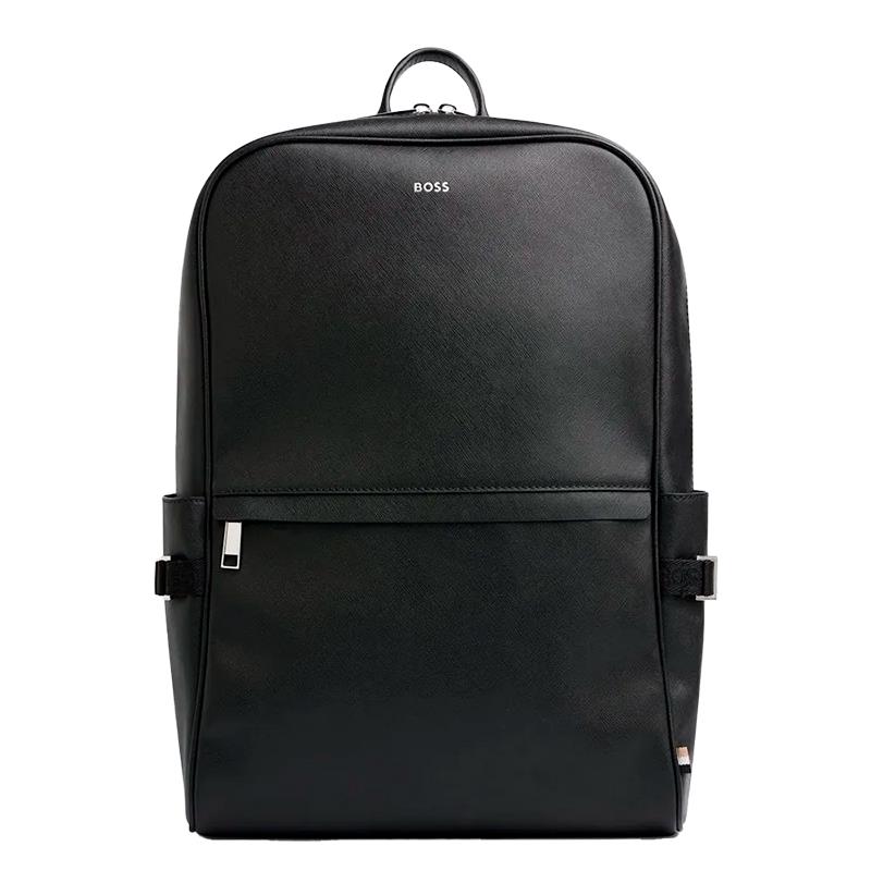 MOCHILA MASCULINA ADULTA HUGO BOSS ZAIRS DOC CASE 10247449 01 TAM UNICO BLACK