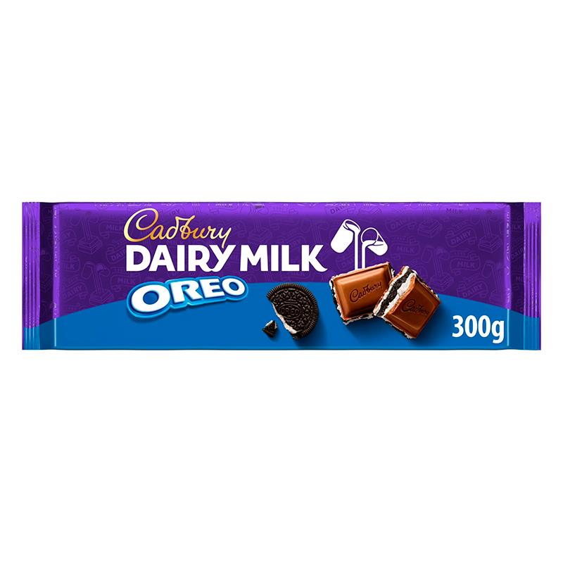 BARRA DE CHOCOLATE CADBURY DAIRY MILK OREO 300G