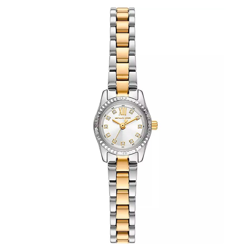 RELOGIO FEMININO MICHAEL KORS QUARTZO TAM 19MM MK4903 PRATA/DOURADO