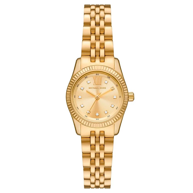 RELOGIO FEMININO MICHAEL KORS QUARTZO TAM 26MM MK4741 DOURADO