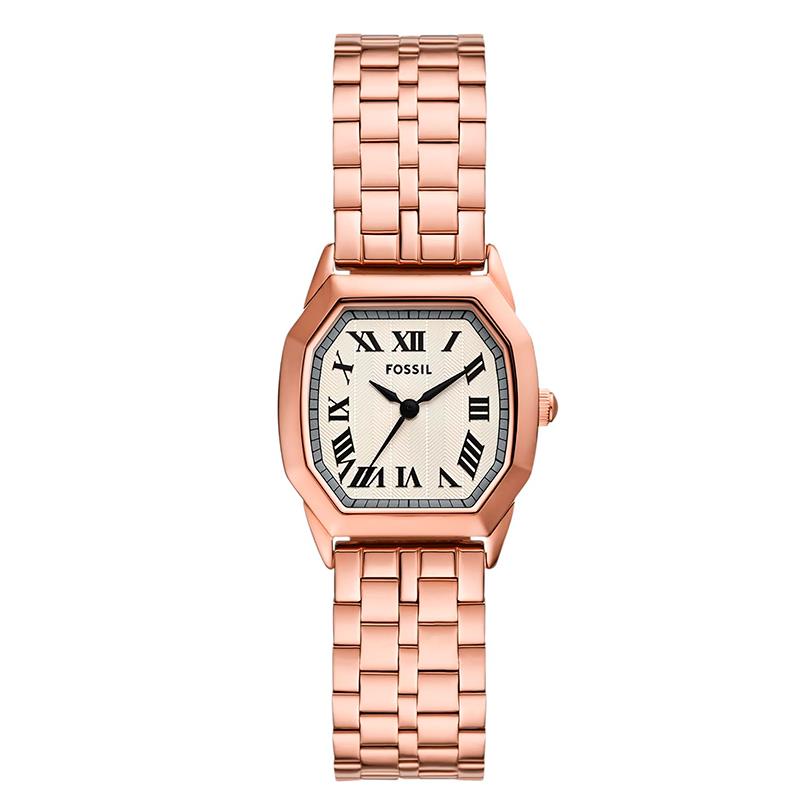 RELOGIO FEMININO FOSSIL QUARTZO TAM 27MM ES5386 DOURADO