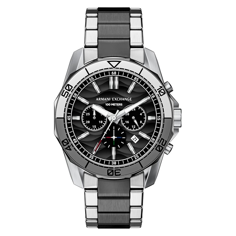 RELOGIO MASCULINO ARMANI EXCHANGE QUARTZO TAM 46MM AX1973 PRETO