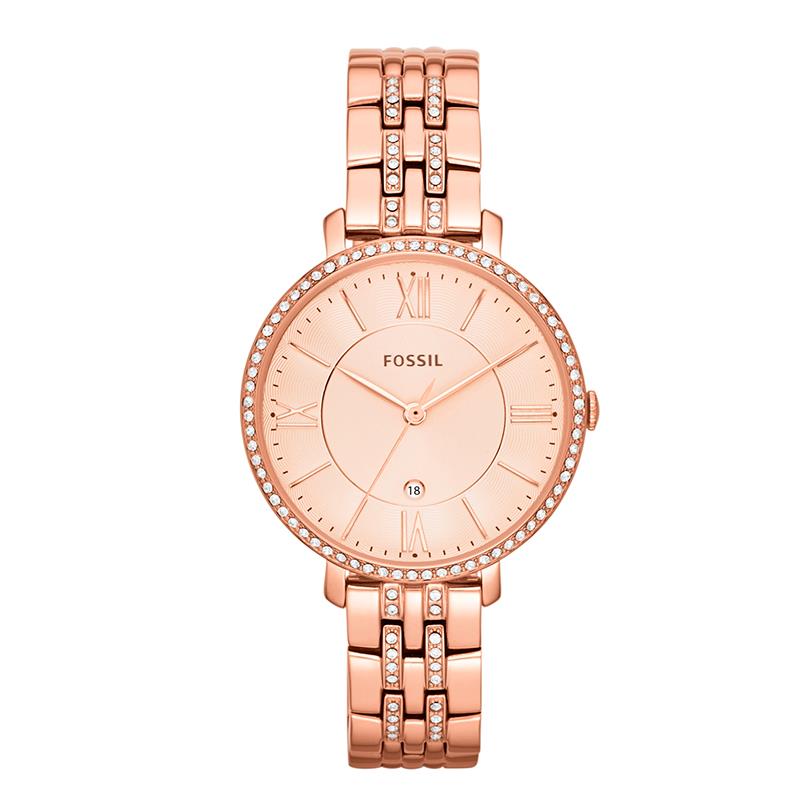 RELOGIO FEMININO FOSSIL QUARTZO TAM 36MM ES3546 ROSE