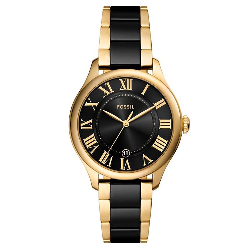 RELOGIO FEMININO FOSSIL QUARTZO TAM 38MM CE1132 PRETO