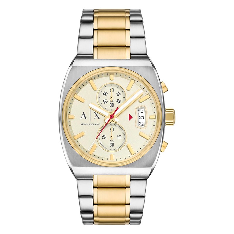 RELOGIO MASCULINO ARMANI EXCHANGE QUARTZO TAM 40MM AX2821 OURO