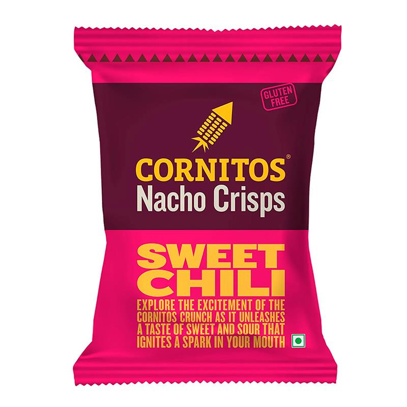 TORTILHA CHIPS CORNITOS NACHO CRISPS SWEET CHILLI 150G