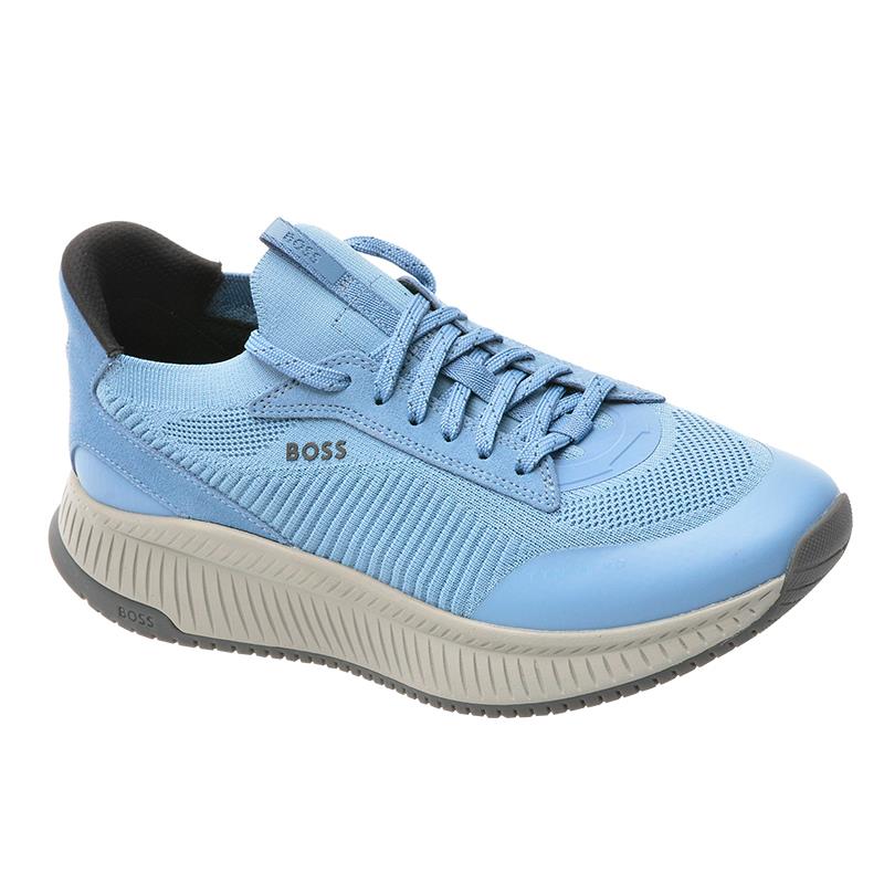 50523113 TENIS MASCULINO HUGO BOSS ADULTO RUNNING AZUL MARINHO TAM 44