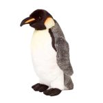 15189005 BRINQUEDO DE PELUCIA PINGUIMIMPERADOR COR PRETO/CINZA 33 CM 13" MATERIAL COM ENCHIMENTO 100% POLIESTER MARCA WWF