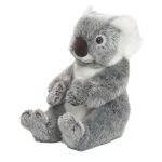 15186007 BRINQUEDO DE PELUCIA COALA ECO COR CINZA 22 CM 8,5 MATERIAL COM ENCHIMENTO 100% POLIESTER MARCA WWF