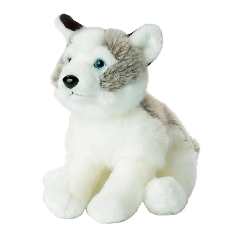PELUCIA WWF HUSKY 23CM CINZA/BRANCO