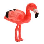 34067 15170024 BRINQUEDO DE PELUCIA FLAMINGO COR ROSA 23 CM 9" COM ENCHIMENTO DE GARRAFA PET 100% RECICLADO MATERIAL100POLIESTER MARCA WWF