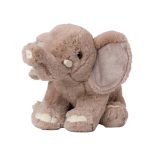 15193018 BRINQUEDO DE PELUCIA ECO ELEPHANT FLOPPY COR CINZA 23 CM 9" MATERIAL COM ENCHIMENTO 100% POLIESTER MARCAWWF