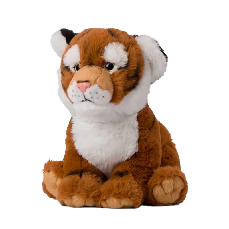 PELUCIA WWF ECO TIGER FLOPPY 23CM MARROM/AMARELO