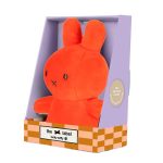 LM10 BRINQUEDO DE PELUCIA Lucky Miffy EM CAIXA DE PRESENTE COR LARANJA 10 cm 4 Coral MATERIAL COM ENCHIMENTO 100POLIESTER MARCA WWF