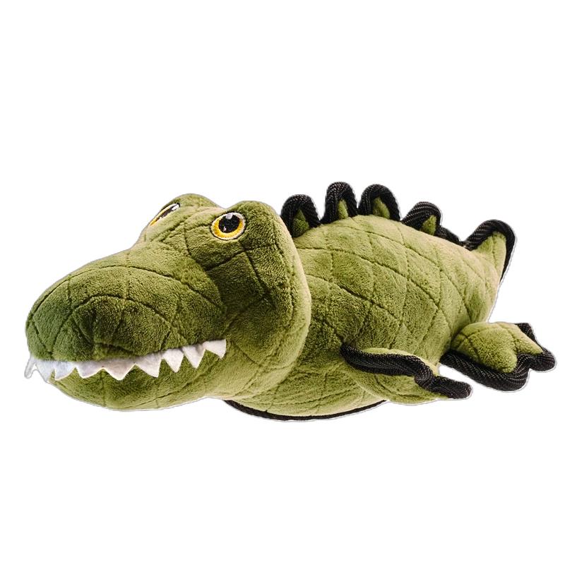 BRINQUEDO P/CACHORRO HUNTER TOUGH TOYS CROCODILO 27CM