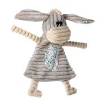 60670 60670 Brinquedo para cachorro HUGGLY Blanket Donkey 25cm SEM FORRO COR CINZA100% ALGOAOHUNTER
