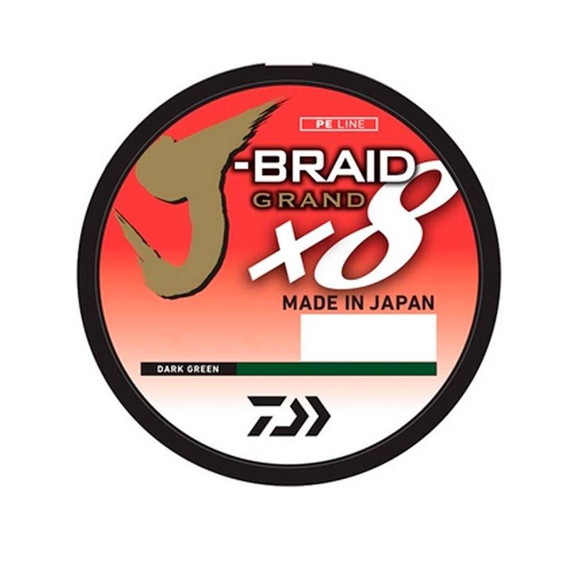 LINHA J-BRAID X8 DARK GREEN 40LB 0.32MM 135M