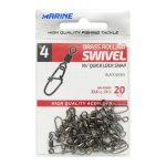 7908137915873 FAT6850 5836765 GIRADOR BLACK NICKEL SWIVEL 08 C/20 BRASS ROLLING MARINE