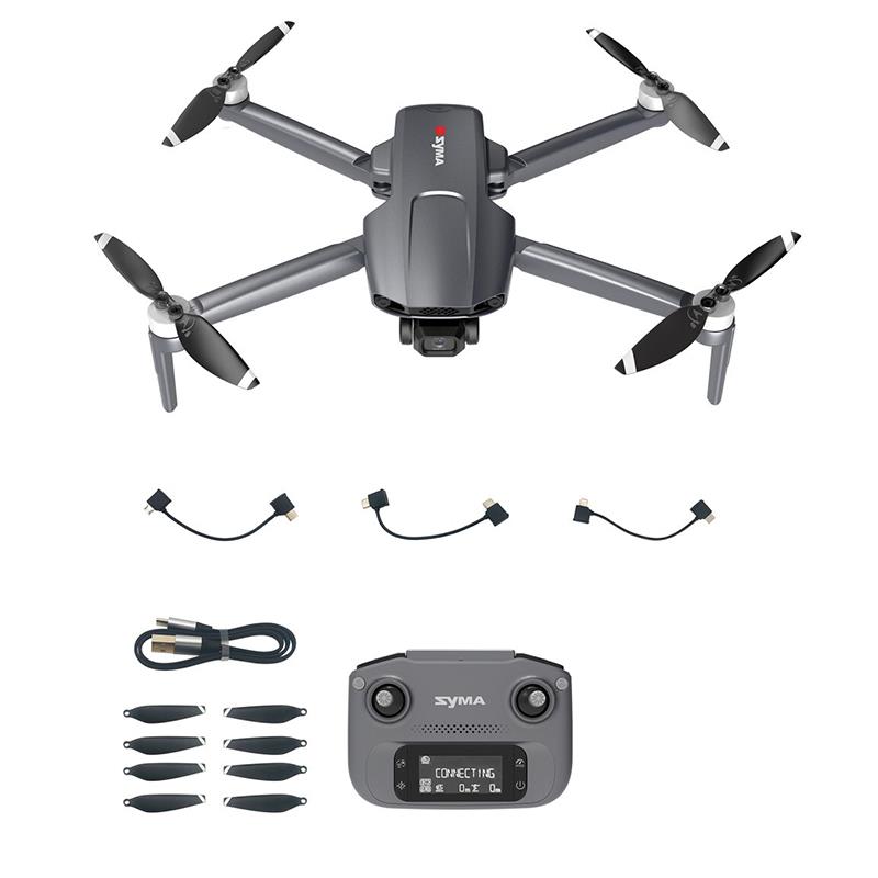 DRONE SYMA W4 4K GPS 5G SILVER/GREY