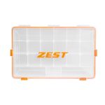 7908137908592 FAT6852 5837403 ESTOJO PARA PESCA DE PLASTICO BOX 4 TRAVAS/6 DIVISORIAS ZMC230 ZEST