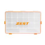 7908137908615 FAT6852 5837373 ESTOJO PARA PESCA BOX ZEST 4 TRAVAS/15 DIVISORIAS ZMC345 ZEST