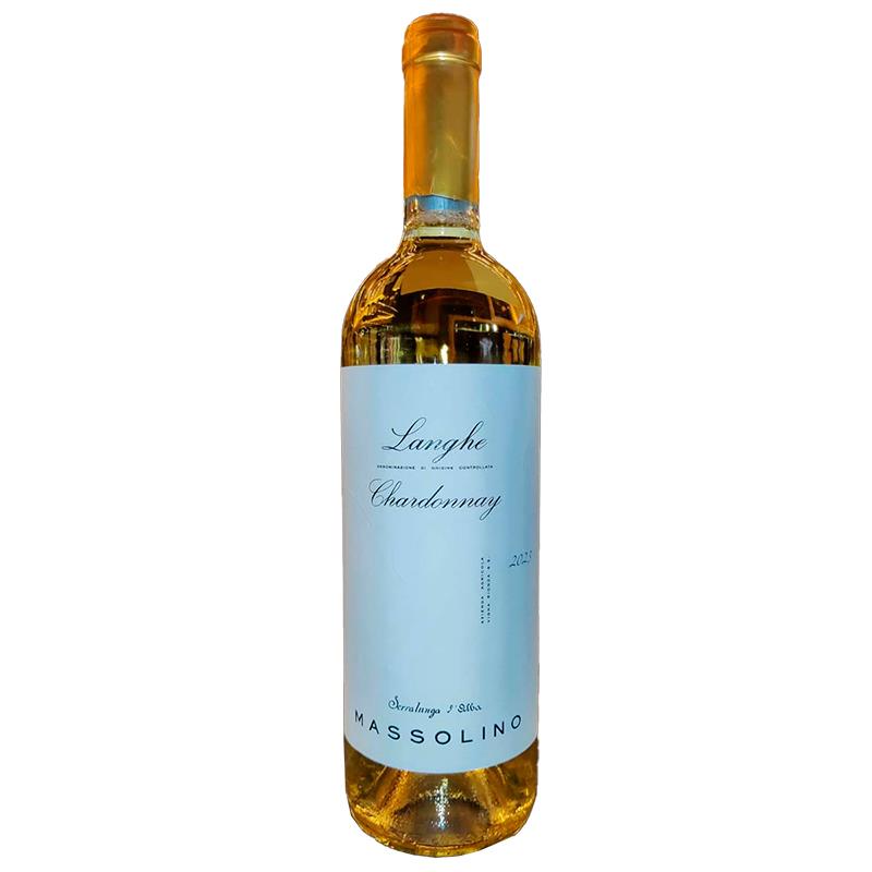 VINHO BRANCO MASSOLINO LANGHE CHARDONNAY 750ML 13.5% 2023