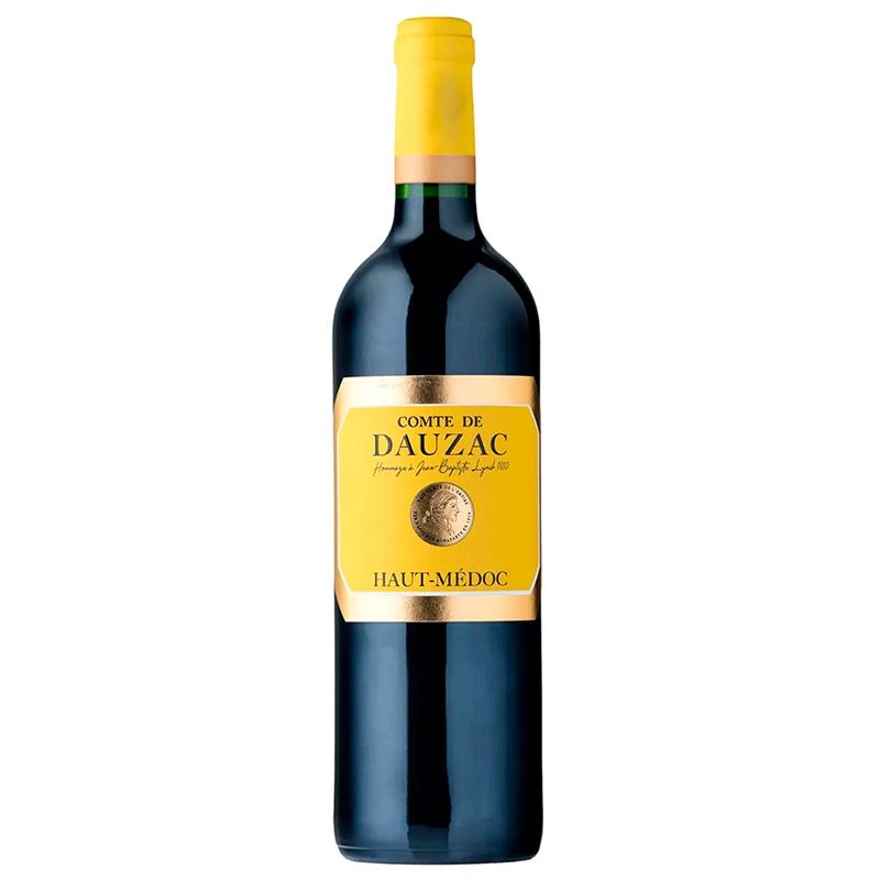 VINHO TINTO COMTE DE DAUZAC HAUT MEDOC 750ML 12.5% 2021