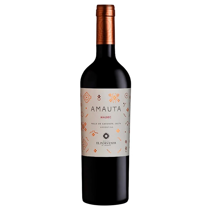 VINHO TINTO EL PORVENIR AMAUTA MALBEC 750ML 14% 2025