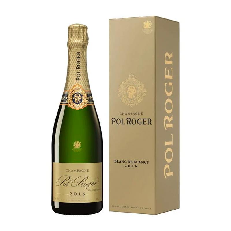 CHAMPAGNE POL ROGER BLANC BLANCS 750ML 12.5% 2016