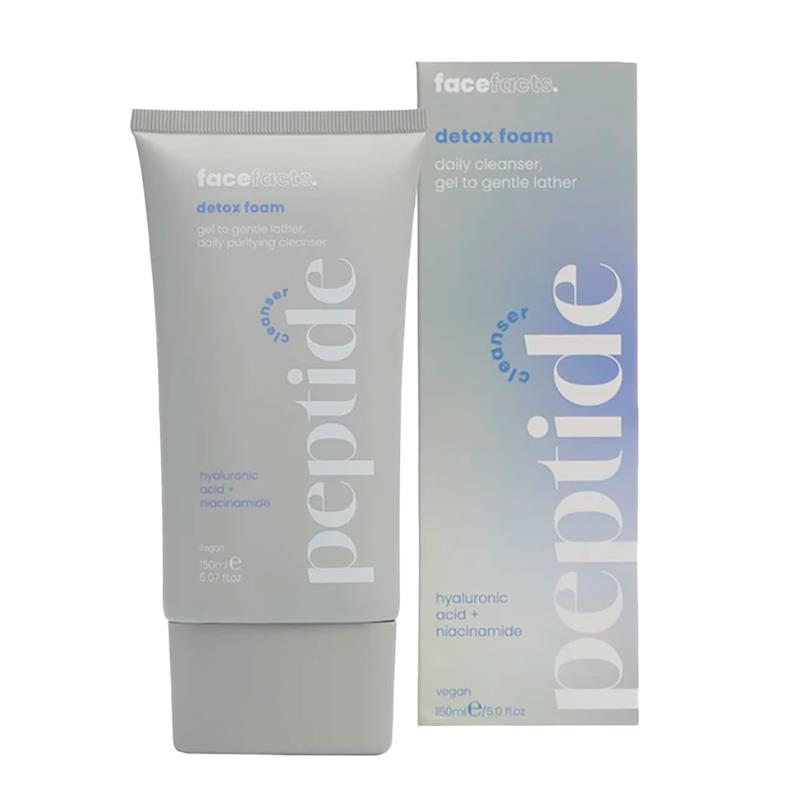 ESPUMA FACIAL FACE FACTS PEPTIDE DETOX FOAM CLEANSER 150ML