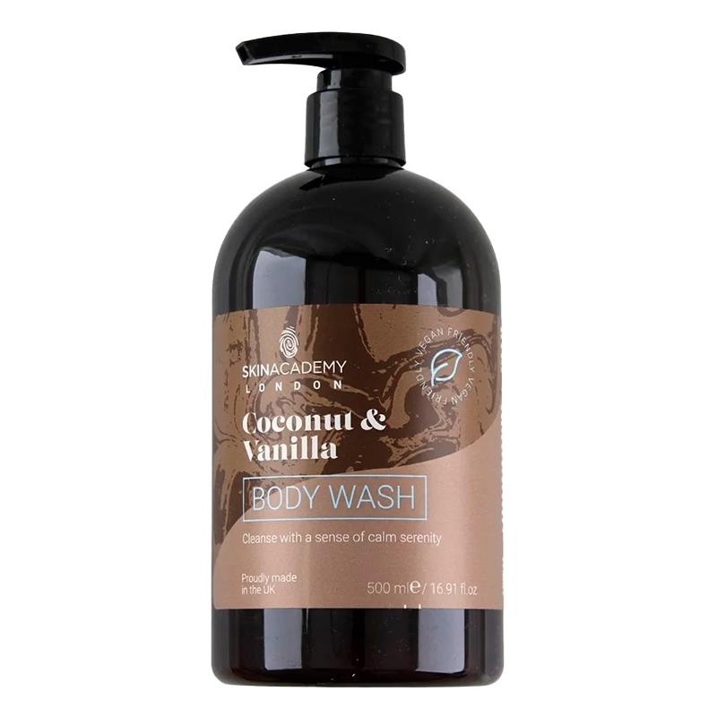 GEL DE BANHO SKIN ACADEMY LONDON COCONUT VANILLA BODY WASH 500ML