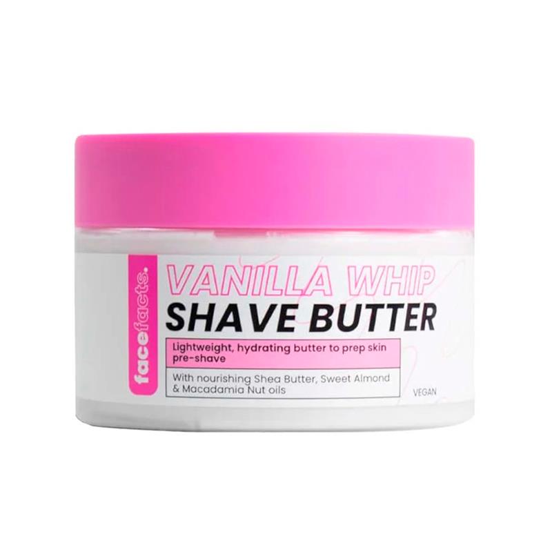 MANTEIGA DE BARBEAR FACE FACTS VANILLA WHIP SHAVE BUTTER 120ML