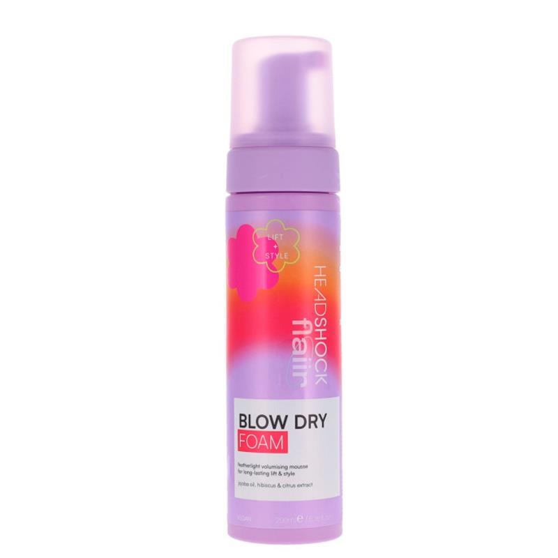 ESPUMA VOLUMIZANTE CAPILAR HEADSHOCK FLAIIR PREBLOW DRY FOAM 200ML