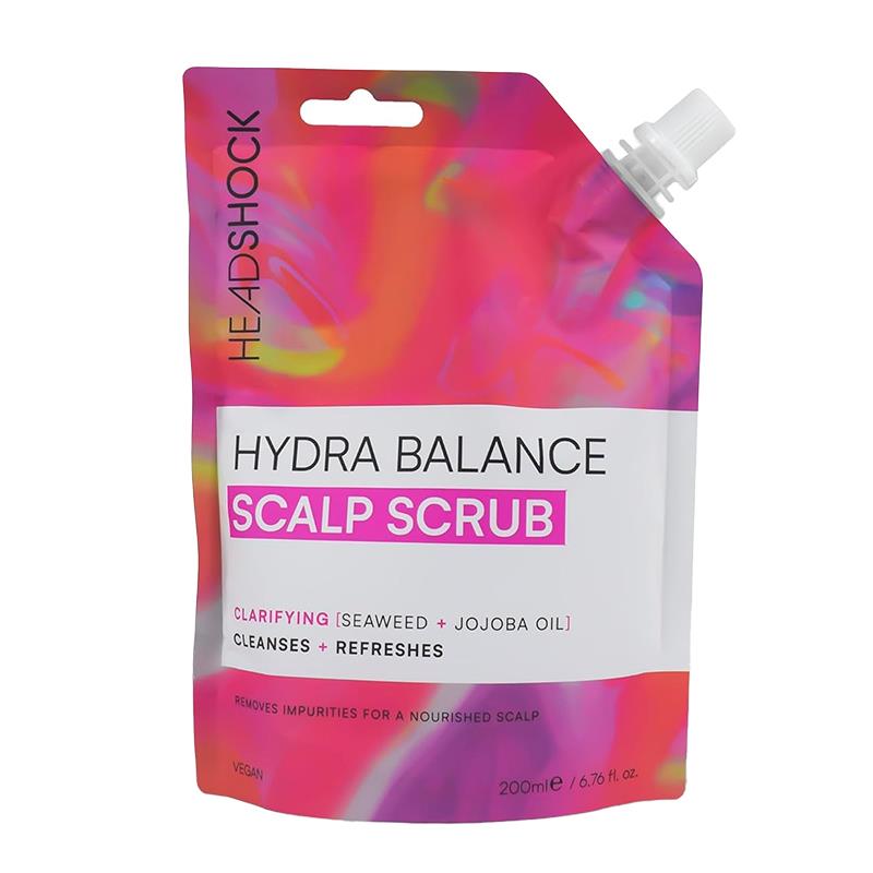 ESFOLIANTE CAPILAR HEADSHOCK HYDRA BALANCE SCALP SCRUB SEAWEED JOJOBA OIL 200ML