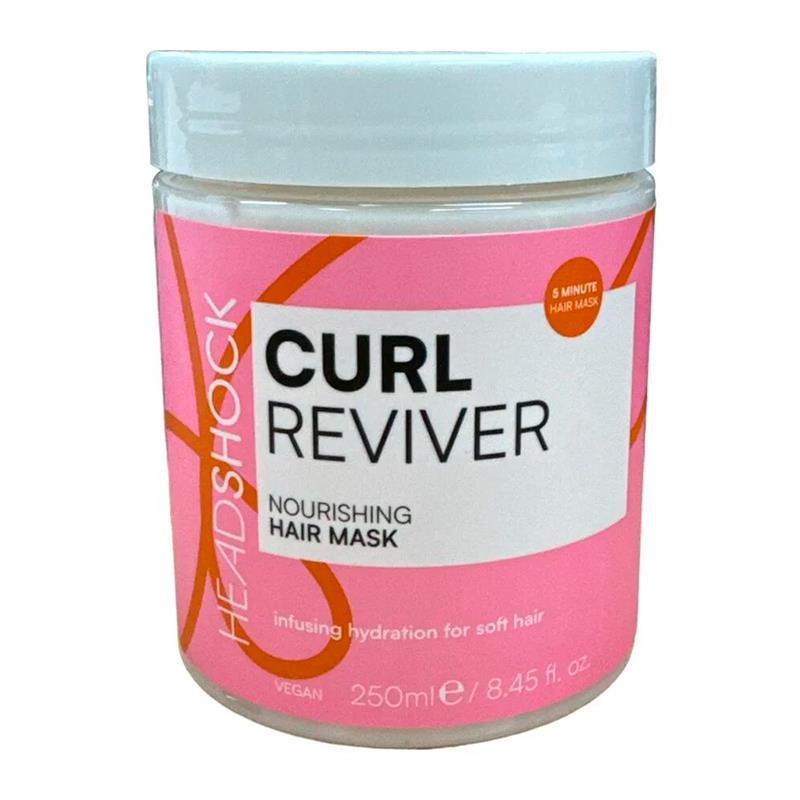 MASCARA CAPILAR HEADSHOCK CURL REVIVER HAIR MASK 250ML