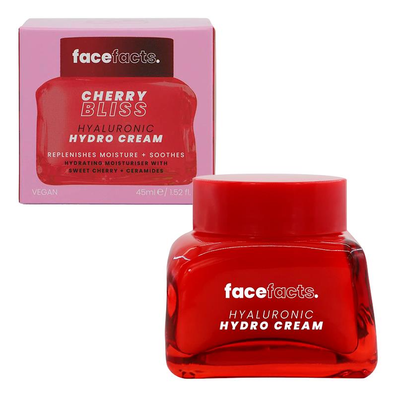 CREME FACIAL FACE FACTS CHERRY BLISS HYALURONIC HYDRO CREAM 45ML