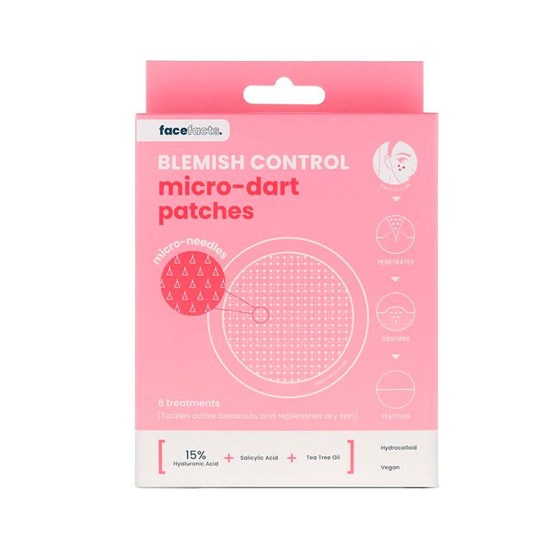 ADESIVOS P/RUGAS DE EXPRESSOES FACIAIS FACE FACTS BLEMISH CONTROL MICRO-DART PATCHES 2UN